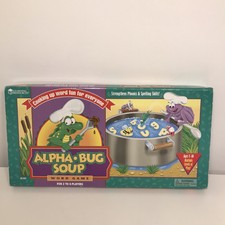 Alpha Bug Soup Board Game Learning Spelling Phonics Numbers Letters Skills