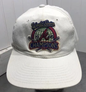 Atlanta Braves 1995 World Series Champions MLB Hat Cap Snapback New Era Vintage - Picture 1 of 9