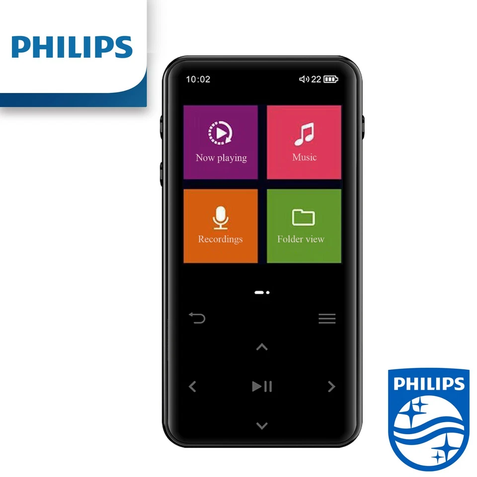 PHILIPS SA1508 MP3 Player Bluetooth Digital Music Player Voice Recorder Radio - Image 1 of 4