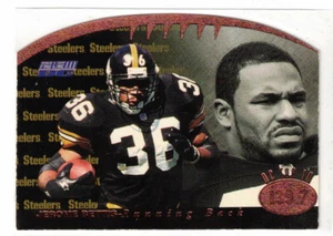 1997 Pro Line III DC - [Base] #98 - Jerome Bettis Die Cut Steelers - Picture 1 of 2