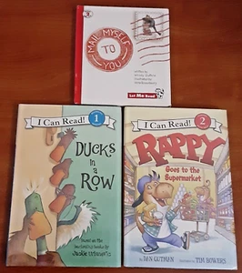 Guided Reading LOT of 3 HC Books I Can Read Learning Teacher School Rappy Ducks - Picture 1 of 22