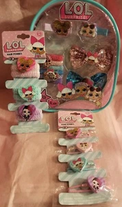 L.O.L. SURPRISE! Girls Hair Accessory Mini Backpack Set - 21-Piece Set NWT - Picture 1 of 5