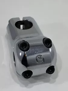 Vintage VG Von Giese USA Bmx Stem Neck Silver Chrome Threadless 1-1/8” 60mm - Picture 1 of 21