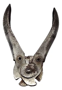 Vintage 4" Sargent Dual Wire Cutter Crimper Pliers W/Leather Holster/USA - Picture 1 of 13