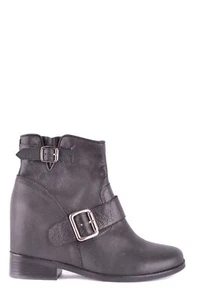 Jeffrey Campbell Black Ankle Boots EAR121 - Picture 1 of 5