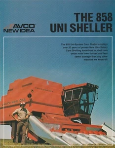 AVCO New Idea 858 Brochure vendita showroom seller uniforme - Foto 1 di 2