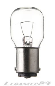 Glühlampe 12V 15W Ba15d 22x48mm klar Glühbirne Lampe Birne 12Volt 15Watt neu - Picture 1 of 1