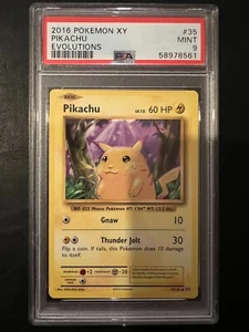 Pokemon Pikachu - Evolutions - 35/108 - PSA 9 - Picture 1 of 10