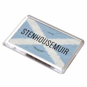 FRIDGE MAGNET - Stenhousemuir, Falkirk - Born and Bred - Picture 1 of 1