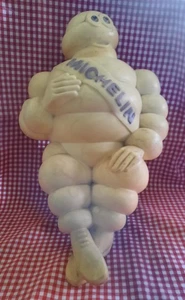 Ancien BIBENDUM MICHELIN avec support camion automobile made in france pneu 48cm - Imagen 1 de 6