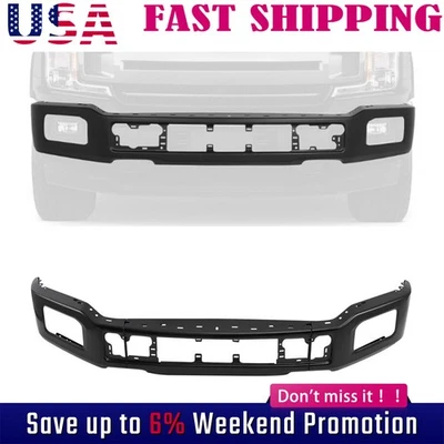 Fit 2018-20 Ford F150 Pickup Truck Split Front Bumper Face Bar w/ Fog Light US N - Image 1 of 4
