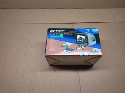 ACTION ACN-3514 Portable Black & White TV Television With AM/FM Radio Brand New! - Image 1 of 4