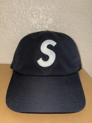 Supreme FW21 черный 6-панельный вентиляционный колпачок с логотипом S - Изображение 1 из 4