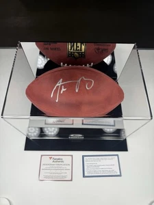 Packers QB AARON RODGERS Signed Authentic Wilson Duke Football Fanatics Steiner - Picture 1 of 10