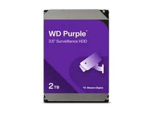 WD Purple WD23PURZ 2TB Hard Drive - 3.5" Internal - SATA (SATA/600) - - Picture 1 of 3