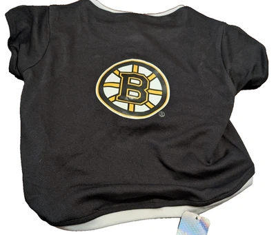 NHL Boston Bruins Jersey para Perros Negro NUEVO Talla XL NUEVO CON ETIQUETAS Foto 1 de 4