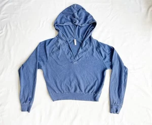 FP Movement Cropped Light Blue Hoodie/top, size XS - Picture 1 of 8