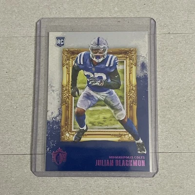 2020 Panini Chronicles Gridiron Kings Julian Blackmon RC Pink #GK-33 - Image 1 of 3