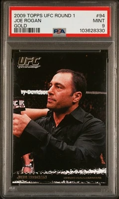 2009 TOPPS UFC ROUND 1 GOLD #94 JOE ROGAN PSA 9 - Image 1 of 2