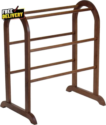 94326 Edredón Madera con 6 Peldaños Nogal Antiguo Foto 1 de 4