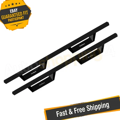 ProMaxx Automotive DROP-202 Textured Black Drop Side Steps Foto 1 de 4