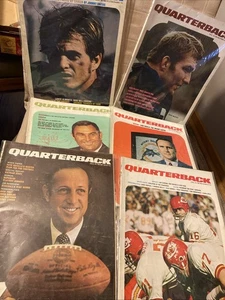 Vintage Quarterback Magazine 1969-1970 Lot of Six Issues - Picture 1 of 22