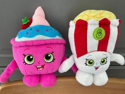 Shopkins Plush Toys x 2 Collectible Kids Stuffed Toys 18cm tall - image 1 of 4