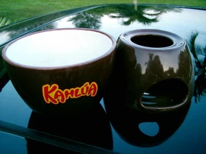 KAHLUA LOGO BRAND COFFEE CHOCOLATE 2 PIECE WARMER - Picture 1 of 1