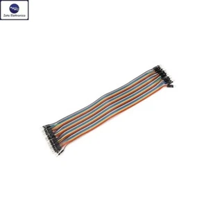 DUPONT KABEL MÄNNLICH MÄNNLICH BRÜCKEN JUMPER BREADBOARD KIT 40 KABEL 30cm - Bild 1 von 2