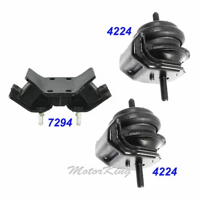 Para 1993-97 Lexus GS300 3.0L motor e conjunto de montagem trans 3 peças 4224 4224 7294 - Imagem 1 de 4