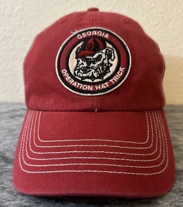 Georgia Bulldogs 47 Clean Up OHT Operation Hat Trick Fitted Hat The Franchise XL - Picture 1 of 8