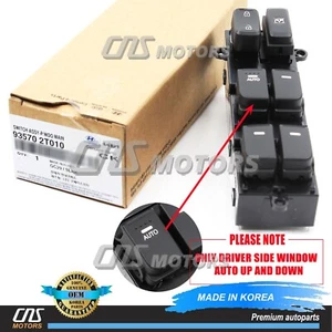 ⭐GENUINE⭐ Main Power Window Switch for 2011-2013 Kia Optima 935702T010 - Picture 1 of 6