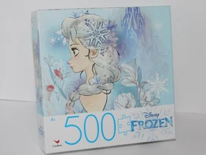 Disney Frozen Puzzle Elsa 500 PC Snow Winter Indoor Activity Gift Jigsaw - Picture 1 of 5
