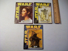 ADPAC STAR WARS 1977 RARE STICKERS  -R2 D2/ Princess Leia/Jawa