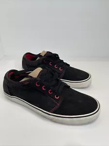 Vans Atwood Shoes Men's Size 8.5 Black and Red - Picture 1 of 5