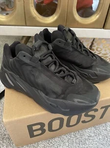 adidas Yeezy Boost 700 MNVN Triple Black UK3 With Box - Picture 1 of 7
