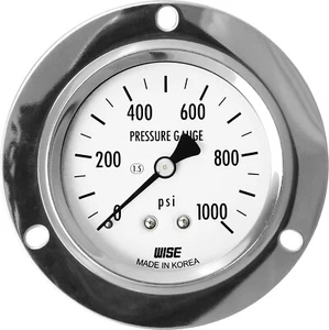WISE General Service Pressure Gauge P254 63mm(2") Dial 1/4"NPT(M) Center Back Z4 - Picture 1 of 3