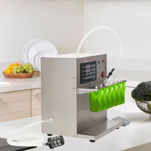 Automatische 6 Köpfe Heißflüssigkeit Füller Füllmaschine Hochpräziser Ausgießer Beutel - Bild 1 von 13