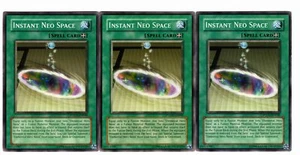 Yugioh- 3X Instant Neo Space - Common - Unlimited - PTDN-EN048 - Light Play - Picture 1 of 1