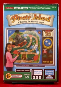 Pirate Island Reading For Details Lakeshore Interactive Whiteboard Software NEW - Picture 1 of 3