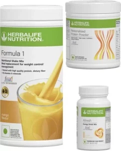Formula 1 shake mix Mango , protein powder 200gm,Afresh lemon flavour - Picture 1 of 9