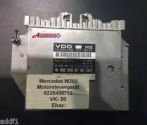 Mercedes Benz W202 C180 Engine Control Unit VDO 0225458732 - Picture 1 of 1