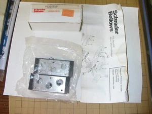 SCHRADER BELLOWS PS2915SB MANIFOLD END PLATE KIT C3 SERIES AIR CONTROL VALVE - Picture 1 of 5