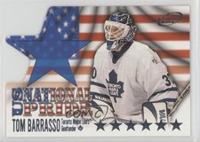 2002-03 Pacific Atomic National Pride USA Tom Barrasso #10 HOF