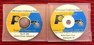 Pacers v MAGIC 1995 EAST CONF FINALS GAMES 2, 3, & 4 - 2-DVD SET - REGGIE v SHAQ - Bild 1 von 1