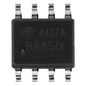 MOSFET p Canal/Channel p-CH 4407a ao4407a smd sop8 - 30v - 12a - Picture 1 of 2