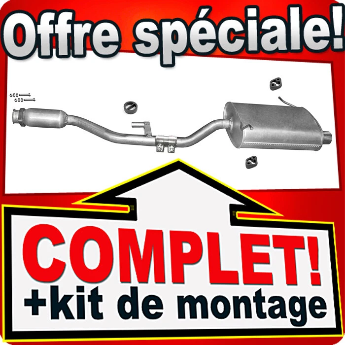 Silencieux Arriere pour BMW Z3 1.9 2.8 Cabrio Cabriolet échappement - Photo 1/1