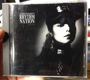 Janet Jackson RHYTHM NATION 1814 (orig 2nd US Press 1989) CD3920 Michael - Foto 1 di 3