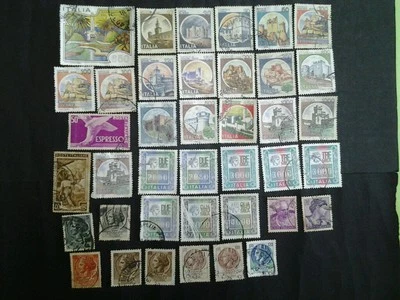 Nice Selection & Mix Collection Of Italia / Repvbblina Italiane  - 40pcs Used - Image 1 of 3