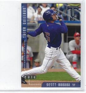 2010 Tulsa Drillers (Double A-Colorado Rockies) Scott Beerer